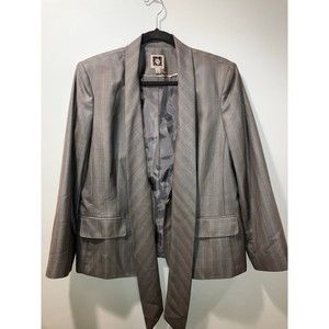 Women’s Anne Klein Single Breasted Suit Blazer
